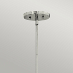 Подвесной светильник с матовым стеклянным коническим плафоном в современном стиле Hinkley варинант исполнения - 3 | Loft Concept в Ульяновске