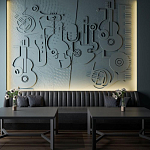 Барельеф ORCHESTRA варинант исполнения - 1 | Loft Concept в Ульяновске