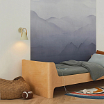 Корзина синяя Elewisa Wicker Basket варинант исполнения - 6 | Loft Concept в Ульяновске