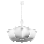 Подвесной светильник с белым фигурным абажуром и мягкими волнистыми краями Cloud Motion  варинант исполнения - 15 | Loft Concept в Ульяновске