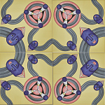 Плитка дизайнерская с узором Дива варинант исполнения - 2 | Loft Concept в Ульяновске