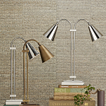 Настольная лампа c двумя поворотными плафонами TwoDirections варинант исполнения - 5 | Loft Concept в Ульяновске