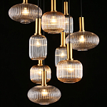 Люстра подвесная Karmelitta Smoky Black варинант исполнения - 1 | Loft Concept в Ульяновске