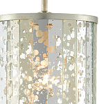 Подвесной светильник в форме цилиндра Speckled Mirror Plates варинант исполнения - 1 | Loft Concept в Ульяновске