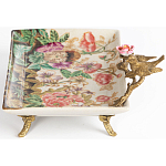 Блюдо фарфоровое Поле цветов Terra варинант исполнения - 3 | Loft Concept в Ульяновске