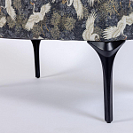 Банкетка с принтом из журавлей Crane варинант исполнения - 4 | Loft Concept в Ульяновске