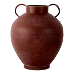 Ваза бордовая с 2-мя фактурными ручками Vase Burgundy Glaze варинант исполнения - 1 | Loft Concept в Ульяновске