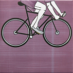 Плитка с узором Осьминог велосипедист варинант исполнения - 6 | Loft Concept в Ульяновске