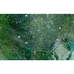 Керамический столик зеленый "Цилиндр" варинант исполнения - 4 | Loft Concept в Ульяновске