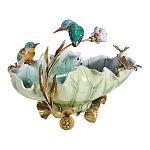 Чаша в виде листка лотоса с птицами Eden Garden варинант исполнения - 2 | Loft Concept в Ульяновске