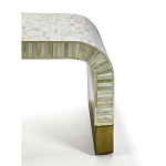Стол журнальный Белый  BONE INLAY SIDE TABLE-Cream варинант исполнения - 3 | Loft Concept в Ульяновске