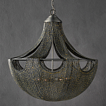 Люстра в форме колокола с декором из тонких железных нитей Jagged Pattern варинант исполнения - 5 | Loft Concept в Ульяновске