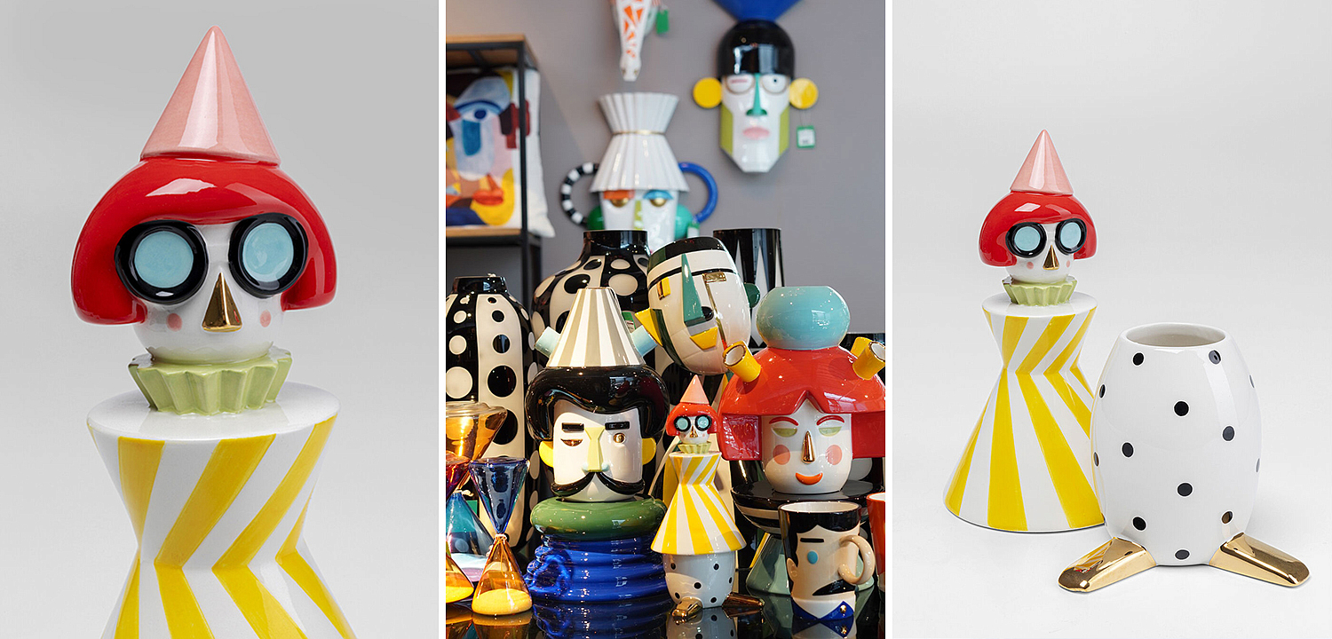 Ваза с крышкой Funny Doll Vase III Ваза с крышкой Funny Doll Vase III - Loft-Concept в Ульяновске