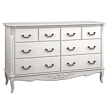 Комод белый из массива бука в стиле прованс White Provence варинант исполнения - 1 | Loft Concept в Ульяновске