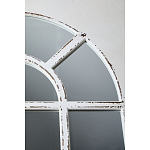 Зеркало-окно с эффектом старения в венецианском стиле Venetian White Mirror варинант исполнения - 3 | Loft Concept в Ульяновске