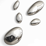 Абстрактная скульптура на стену в виде капли воды Water Outline варинант исполнения - 8 | Loft Concept в Ульяновске