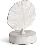 Статуэтка белая Metal Flowers Аntique Рlating варинант исполнения - 1 | Loft Concept в Ульяновске