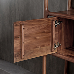 Стеллаж в гостиную для книг Moon Walnut Furniture варинант исполнения - 9 | Loft Concept в Ульяновске