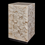 Торшер прямоугольный из натурального камня Calcite Geometry варинант исполнения - 9 | Loft Concept в Ульяновске