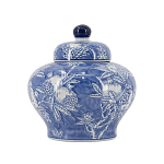 Ваза с крышкой в китайском стиле Гранатовое дерево Blooming Pomegranate варинант исполнения - 9 | Loft Concept в Ульяновске