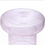 Кофейный столик стеклянный Elegant Lilac Glass Model варинант исполнения - 4 | Loft Concept в Ульяновске