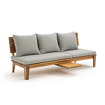 Садовый диван-трансофрмер Kate серый варинант исполнения - 1 | Loft Concept в Ульяновске