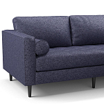 Мебельная ткань Шенилл синий цвет 138 см T4-33 варинант исполнения - 5 | Loft Concept в Ульяновске