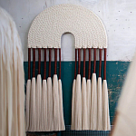 Настенное украшение из хлопковых нитей Volcan Wall Hanging варинант исполнения - 1 | Loft Concept в Ульяновске