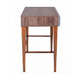 Стол письменный из массива бука с 2-мя ящиками серый Wenge Light варинант исполнения - 2 | Loft Concept в Ульяновске