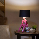 Настольная лампа TERRAMI с абажуром варинант исполнения - 11 | Loft Concept в Ульяновске