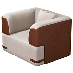 Кресло Richmond  с кожаной отделкой варинант исполнения - 2 | Loft Concept в Ульяновске