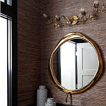 Зеркало в ассиметричной золотой раме Mirror of Aragorn варинант исполнения - 4 | Loft Concept в Ульяновске