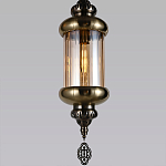 Подвесной светильник с янтарным стеклянным плафоном Amber Queen варинант исполнения - 3 | Loft Concept в Ульяновске