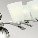 Люстра с матовыми конусными плафонами и декоративными элементами в форме шаров Hinkley варинант исполнения - 17 | Loft Concept в Ульяновске