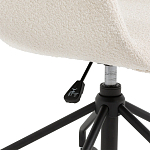 Вращающееся кресло с обивкой букле Boucle Office Chair варинант исполнения - 4 | Loft Concept в Ульяновске