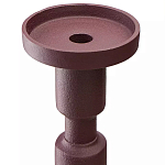 Подсвечник фигурный сливовый Bright Accent 35 см варинант исполнения - 2 | Loft Concept в Ульяновске