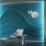 Барельеф BIG WAVE варинант исполнения - 1 | Loft Concept в Ульяновске