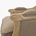 Кресло William Classical Armchair brown flax варинант исполнения - 4 | Loft Concept в Ульяновске