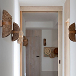 Бра плетеное из ротанга Chainmail варинант исполнения - 3 | Loft Concept в Ульяновске