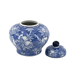 Ваза с крышкой в китайском стиле Гранатовое дерево Blooming Pomegranate варинант исполнения - 10 | Loft Concept в Ульяновске