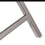 Стол сервировочный кожаный с декором в виде золотистой фигуркой лося Embodiment of Style варинант исполнения - 4 | Loft Concept в Ульяновске