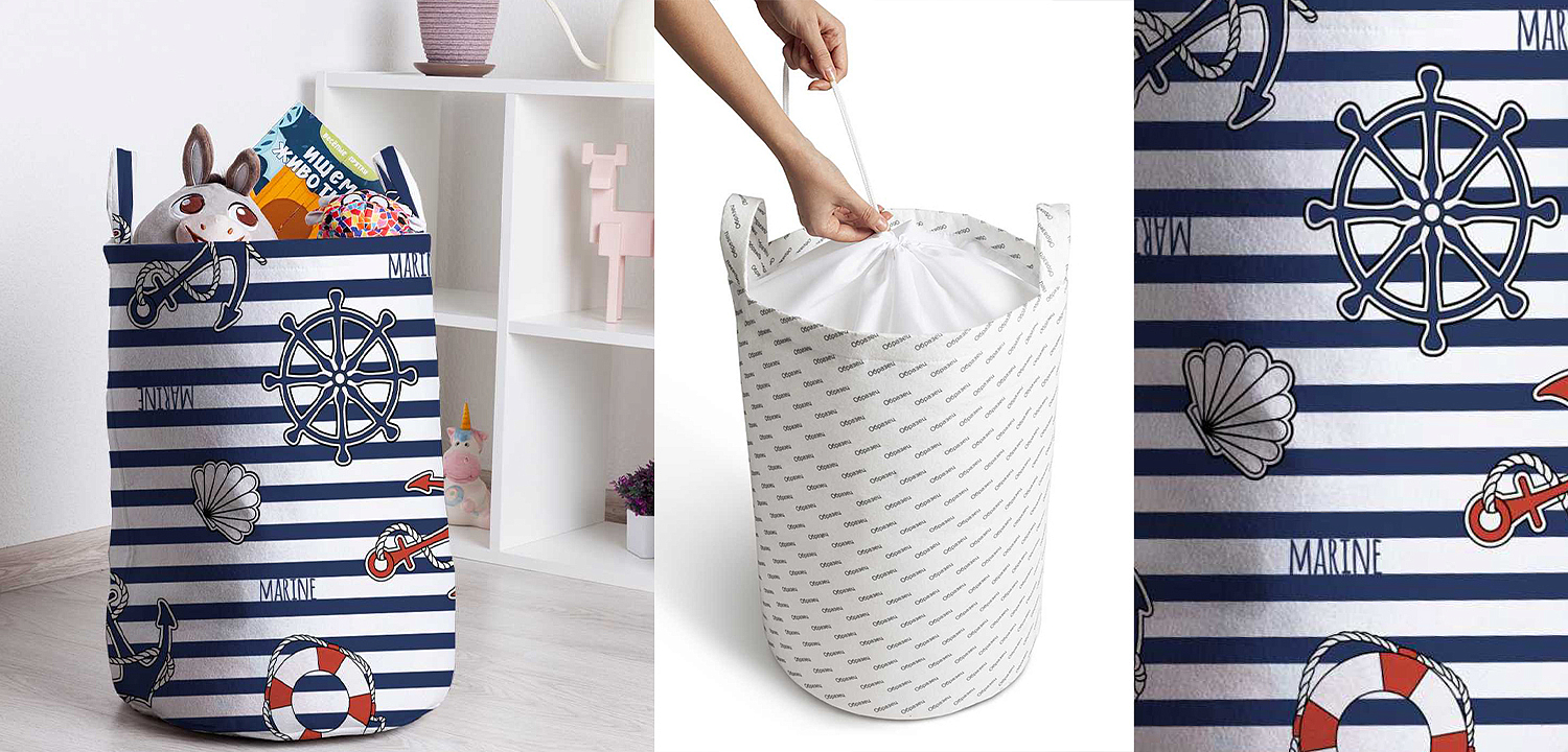 Корзина Marine Plot Basket Корзина Marine Plot Basket - Loft-Concept в Ульяновске