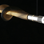 Люстра подвесная линейная Adilin Сhromium варинант исполнения - 5 | Loft Concept в Ульяновске