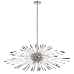Дизайнерский светильник с лучами Morning Sun Chandelier Silver варинант исполнения - 3 | Loft Concept в Ульяновске