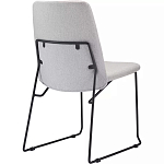 Стул мягкий светло-серый Chair Gray Runners варинант исполнения - 3 | Loft Concept в Ульяновске