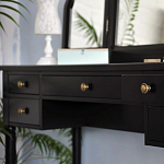 Туалетный столик Stylish Black варинант исполнения - 3 | Loft Concept в Ульяновске