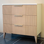 Комод коричневый с 3-мя ящиками на 4-х ножках Harper Line варинант исполнения - 3 | Loft Concept в Ульяновске