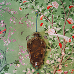 Обои ручная роспись Belvoir Pistachio варинант исполнения - 5 | Loft Concept в Ульяновске