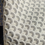 Мебельная ткань Жакард Чешуя бежевый цвет N 1050 варинант исполнения - 1 | Loft Concept в Ульяновске