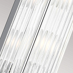  Бра для ванных комнат вертикальное с длинным прозрачным рифленым плафоном Feiss варинант исполнения - 3 | Loft Concept в Ульяновске